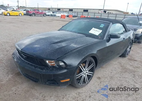 2012 Ford Mustang V6 из США, поврежденный, VIN 1ZVBP8EM1C5237213